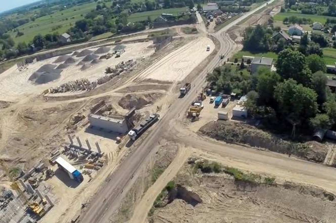 Budowa obwodnicy Lublina z lotu ptaka (wideo)