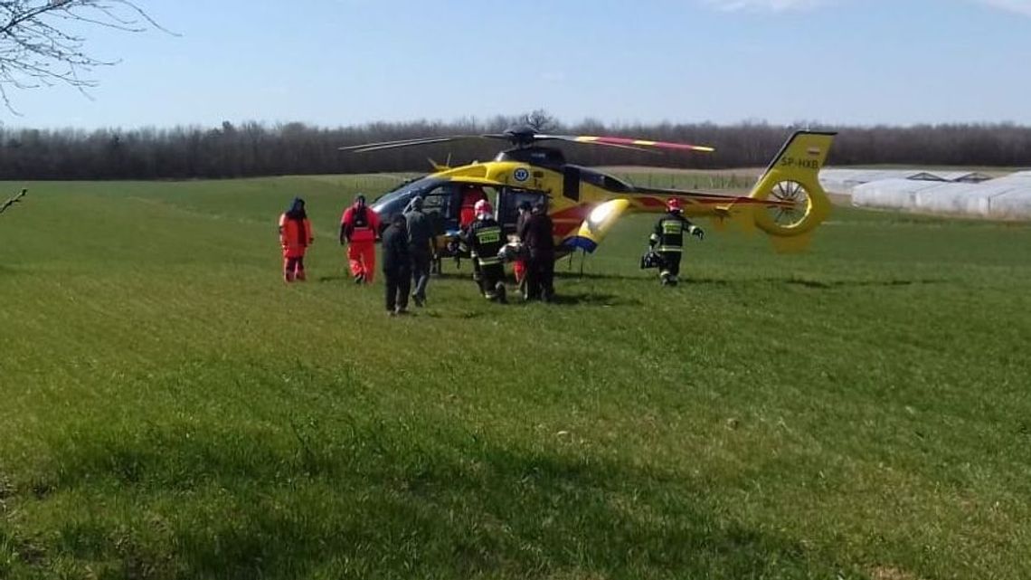 Budował świetlicę wiejską w gminie Milejów. Spadł z rusztowania