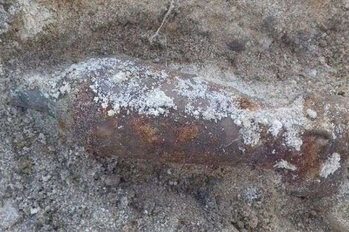 Budowali wodociąg, wykopali bombę z czasów wojny 