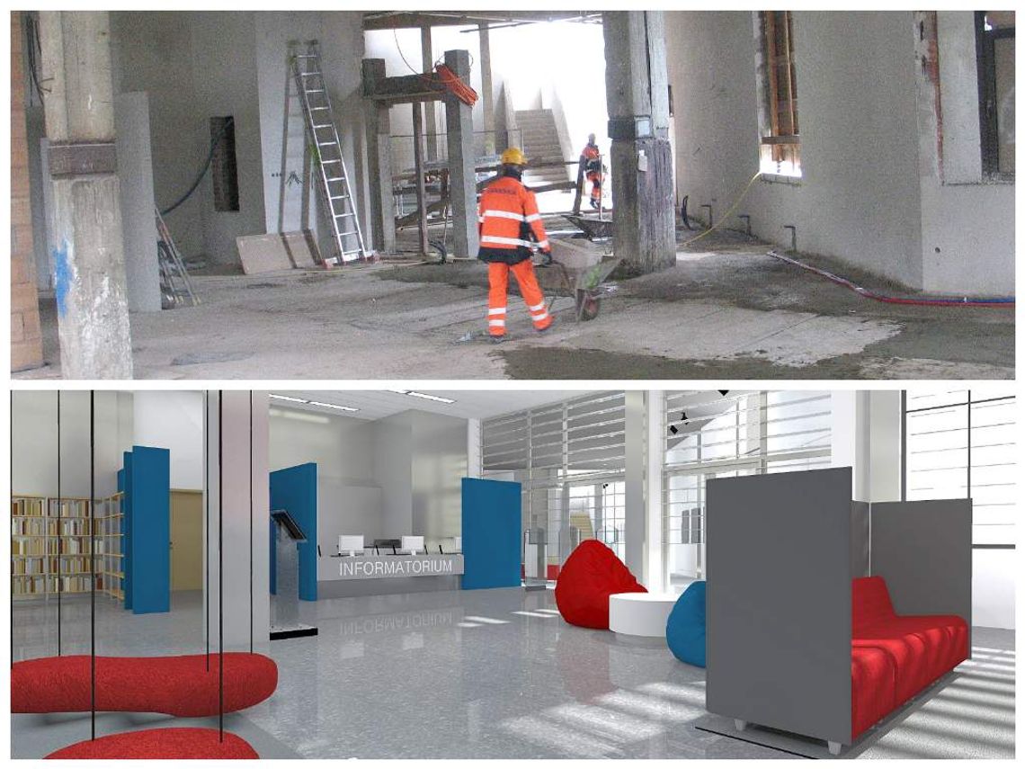 Budują bibliotekę w Chełmie: Ma być nowocześnie i oryginalnie