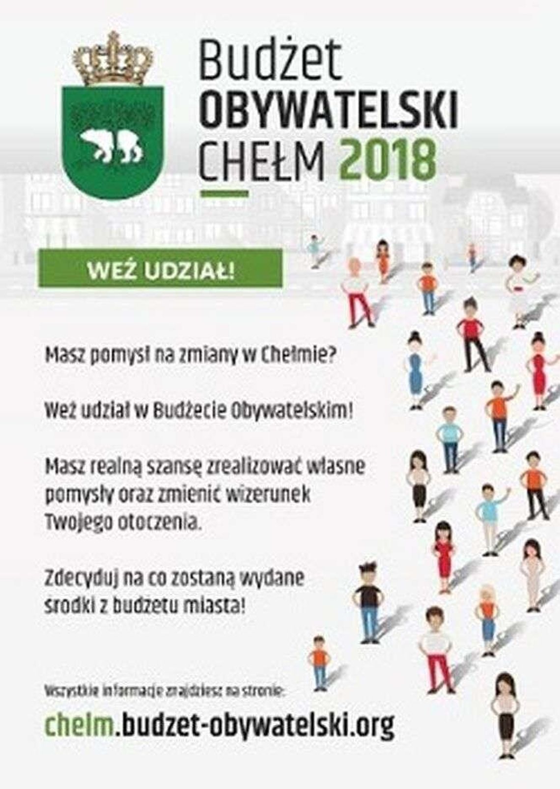 Budżet obywatelski w Chełmie: Lista projektów do głosowania