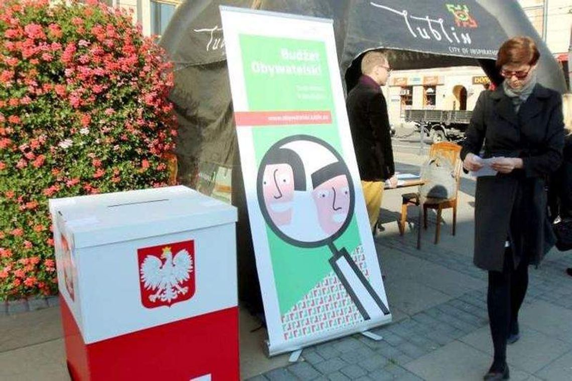 Budżet Obywatelski w Lublinie. Od środy rusza nabór projektów Budżet Obywatelski w Lublinie. Od środy rusza nabór projektów