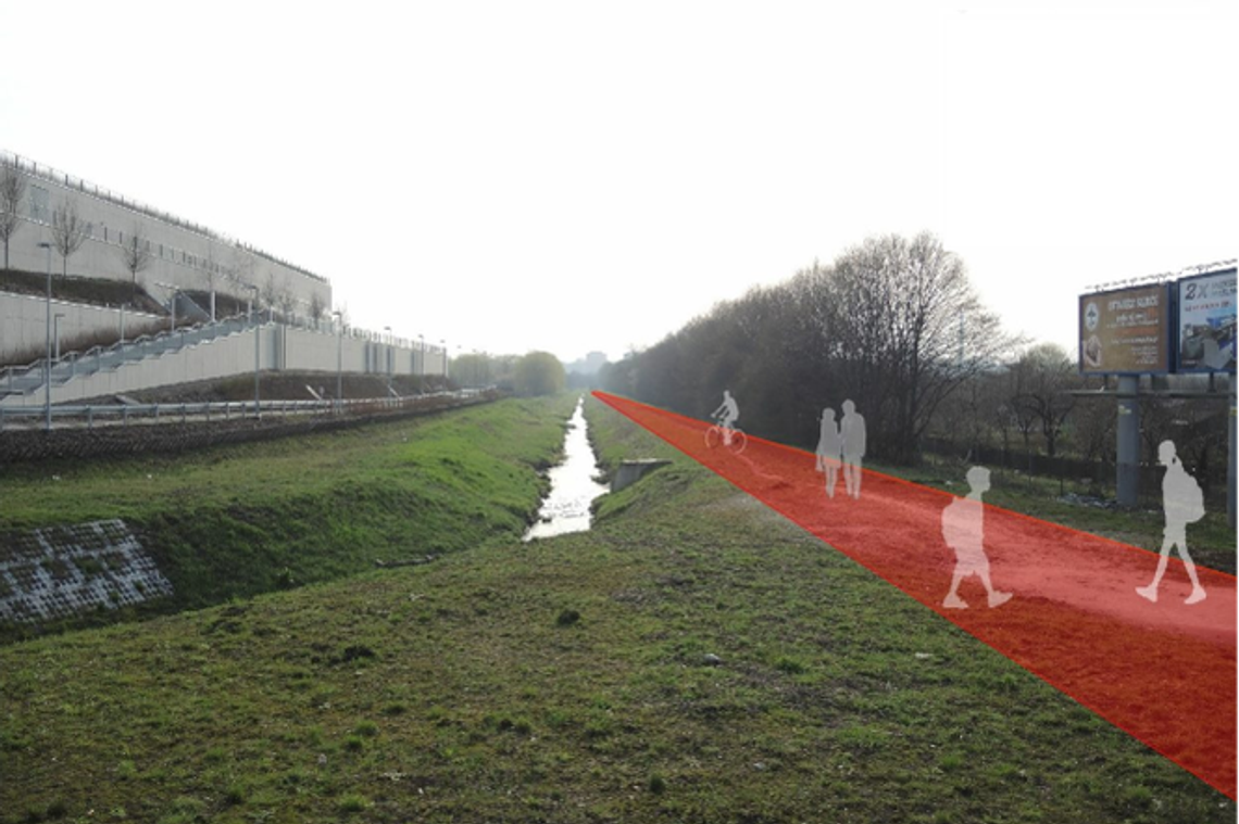 Bulwar dla pieszych i rowerzystów wzdłuż Czechówki. Jak będzie wyglądać trasa?