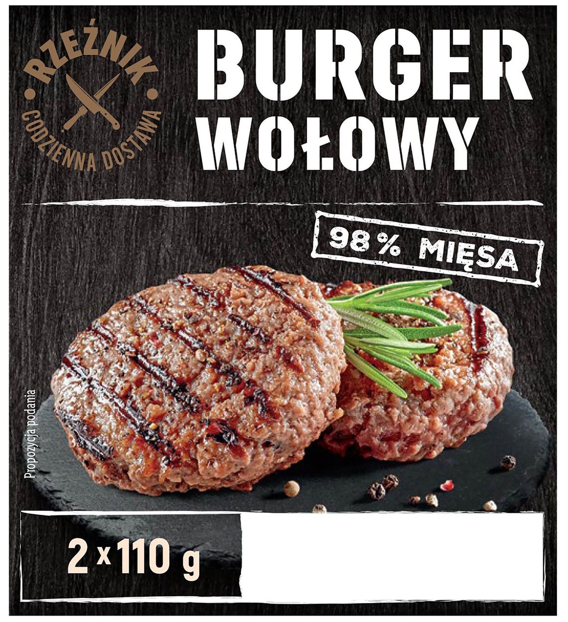 Burger wołowy wycofany ze sprzedaży. Mogą się w nim znajdować kawałki plastiku