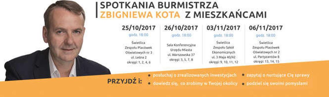 Burmistrz Międzyrzeca Podlaskiego spotka się z mieszkańcami