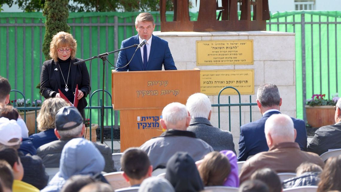 Burmistrz Włodawy w Izraelu: Pamiętajmy i mówmy