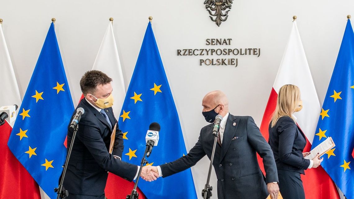 Bury u Hołowni. Senator już planuje skok na fotel prezydenta Lublina?