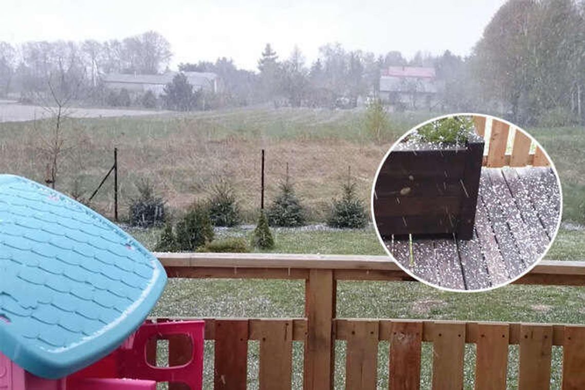 Burza z gradem nad Lublinem i regionem (wideo)