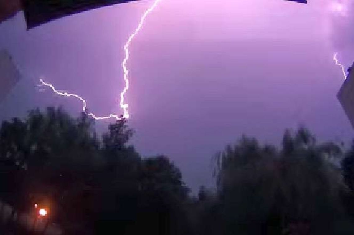 Burze przeszły nad woj. lubelskim. Cztery pożary, spłonął dom