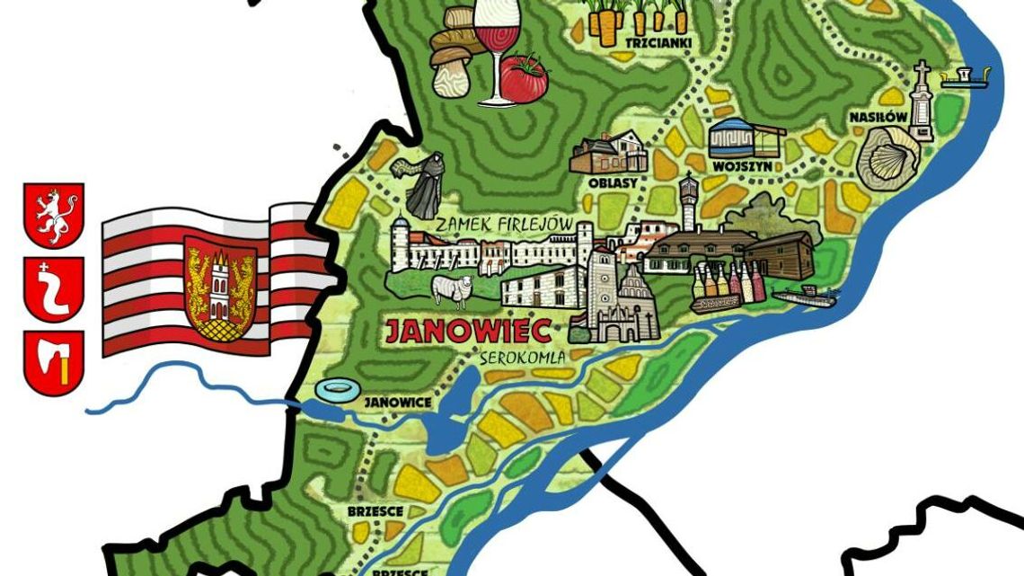 Był Markuszów i Baranów. Janowiec i Kurów też mają swoje mapy