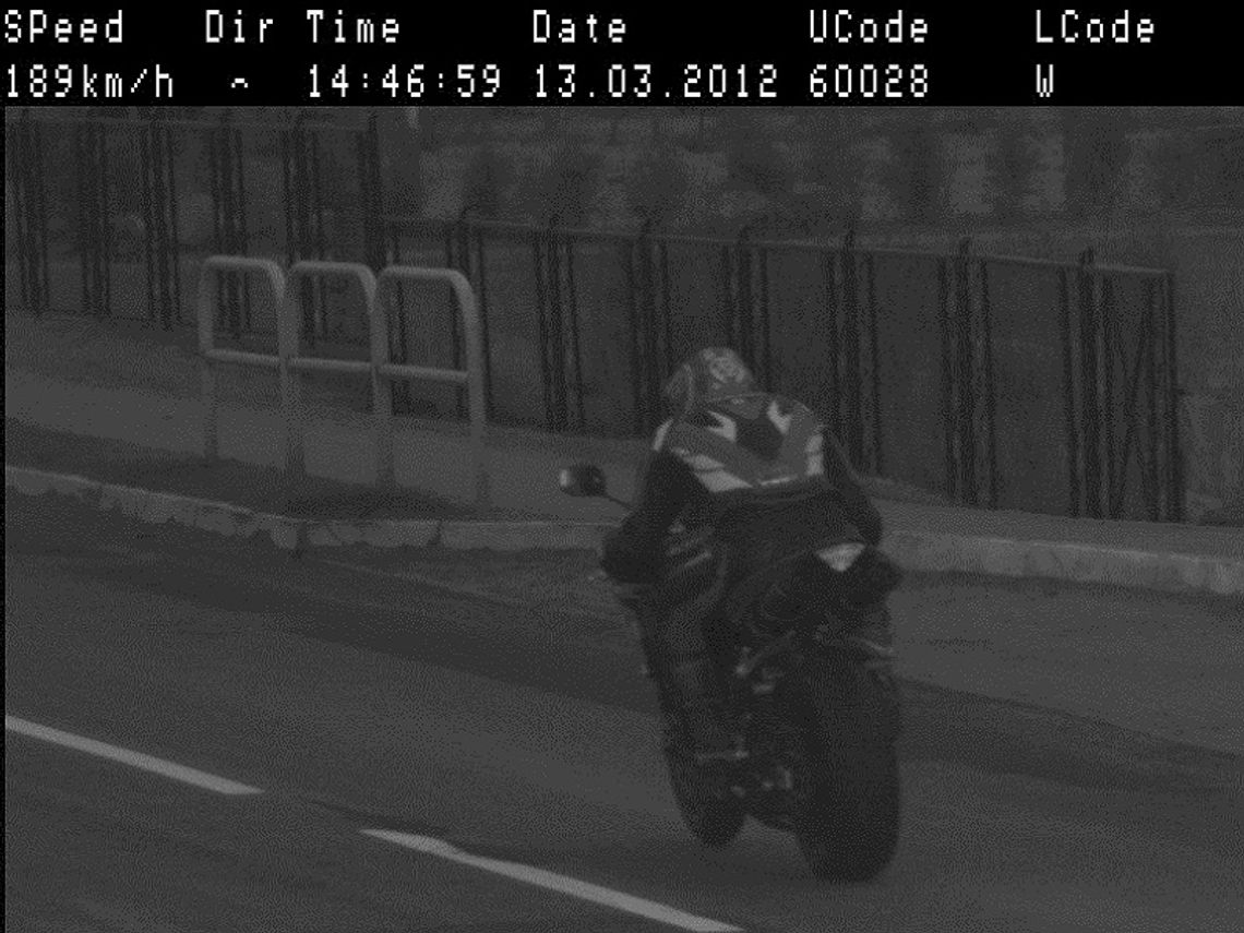 Cała Polska tropi motocyklistę szaleńca spod Człuchowa