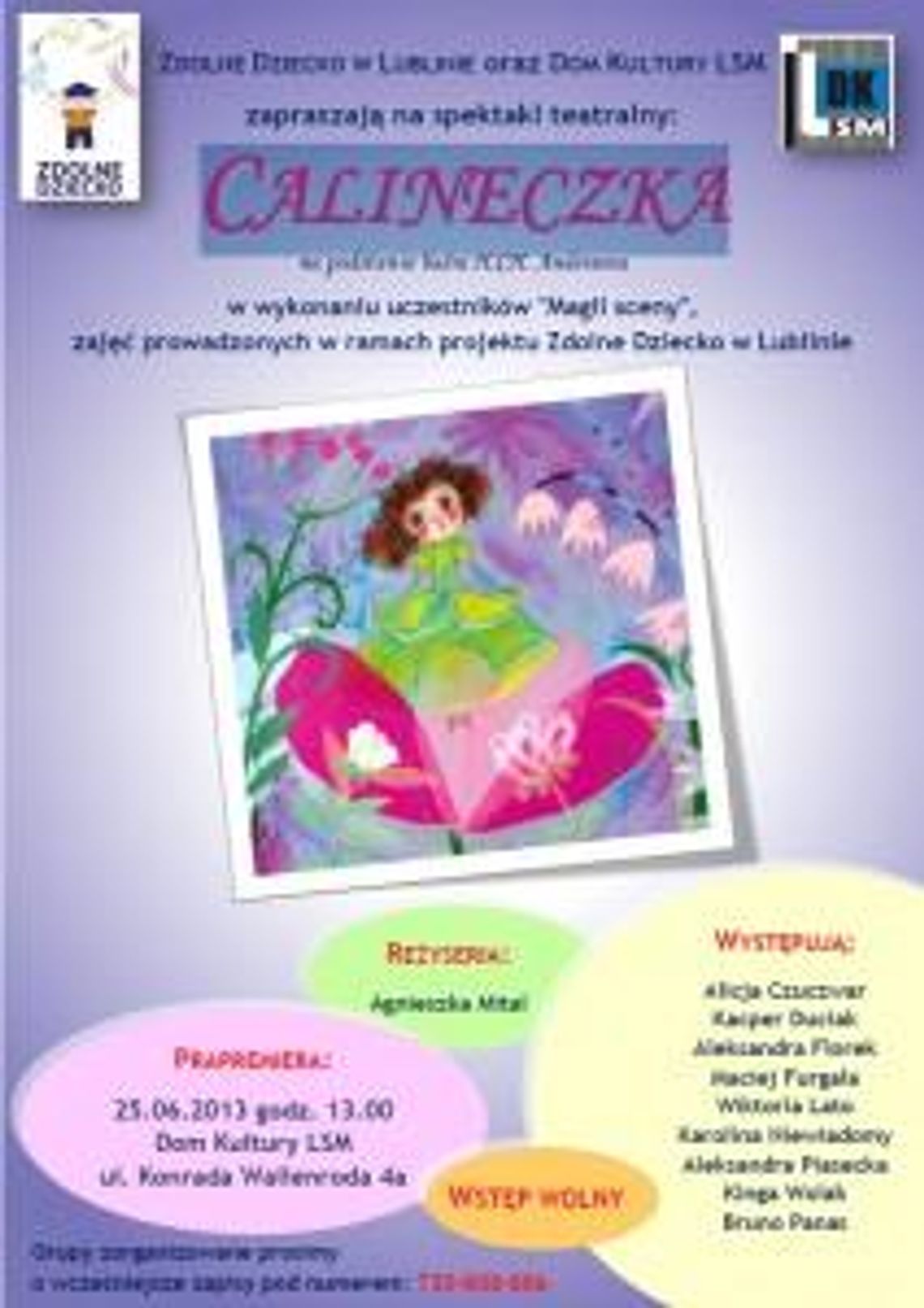 Calineczka i nawiedzony dom czyli czarna komedia przyszłości