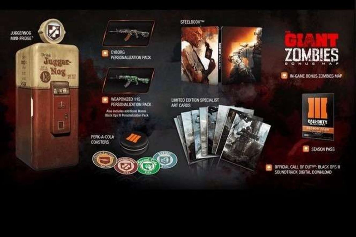 Call of Duty: Black Ops III. Edycja kolekcjonerska z lodówką już w sprzedaży 