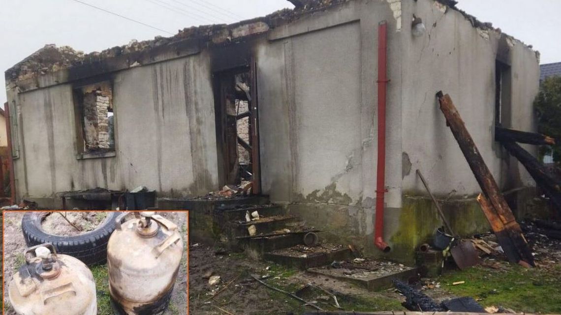 Cały dom poszedł z dymem. A 71-latek w szpitalu