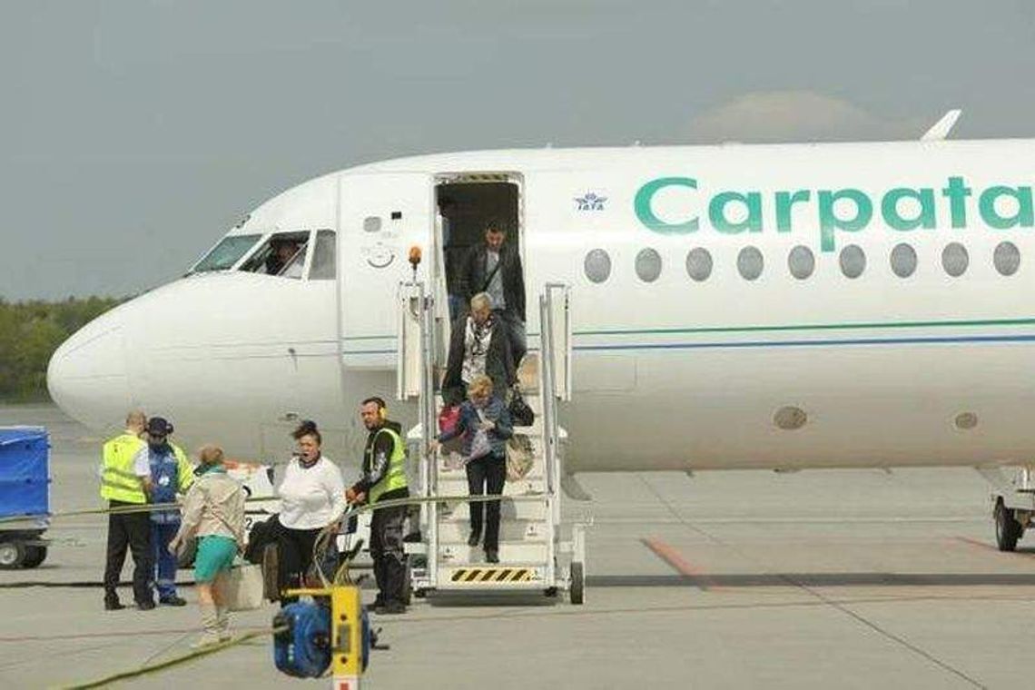 Carpatair zawiesza loty do Rzymu z lotniska w Świdniku