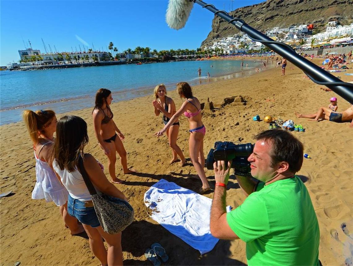 Casting do serialu. Zdjęcia na Wyspach Kanaryjskich Casting do serialu. Zdjęcia na Wyspach Kanaryjskich