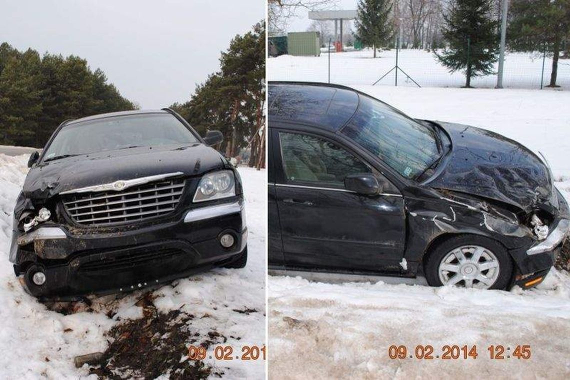 Celnicy za szybko jechali na służbę. Samochód dachował Celnicy za szybko jechali na służbę. Samochód dachował