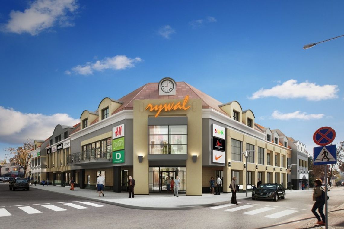 Centrum handlowe Rywal z pozwoleniem na budowę