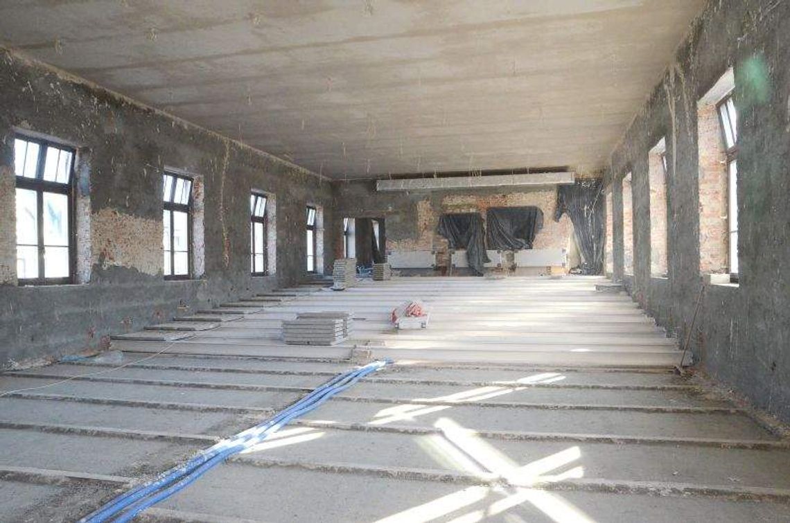 Centrum kultury w miejscu hali targowej. Koniec remontu w kwietniu