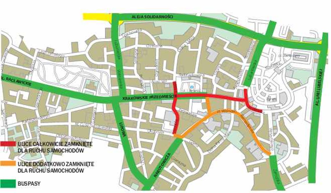 Centrum Lublina bez samochodów? Centrum Lublina bez samochodów?