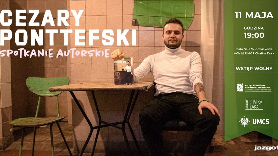 Cezary Ponttefski w Chatce Żaka
