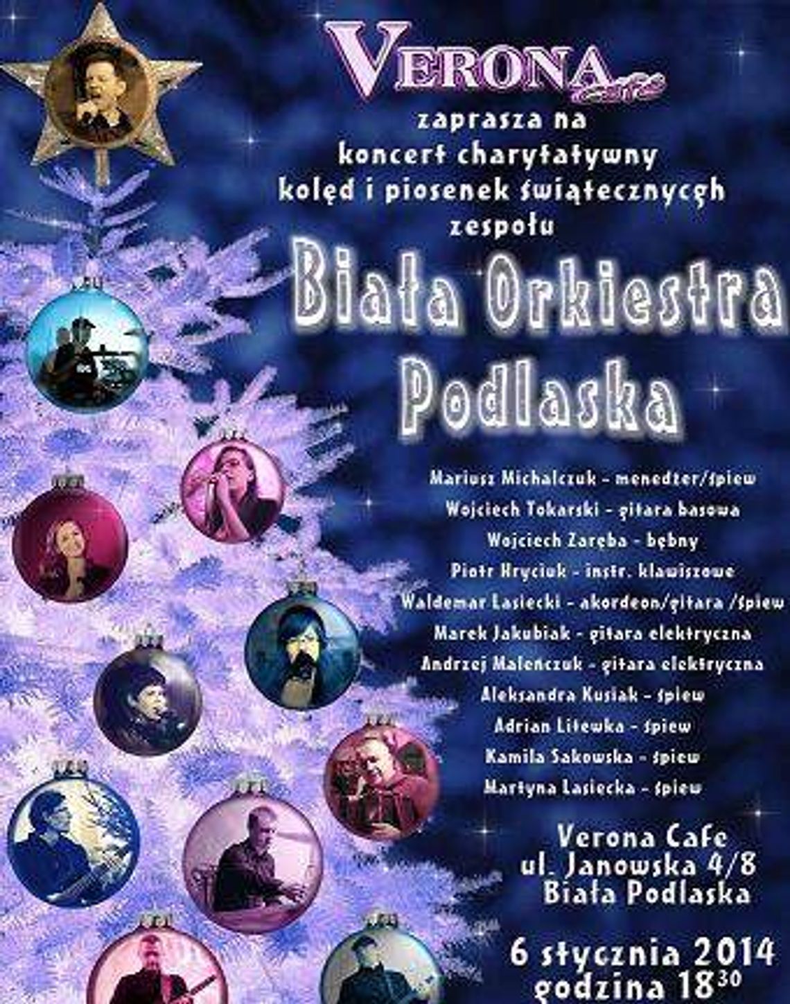 Charytatywne kolędowanie w Białej Podlaskiej