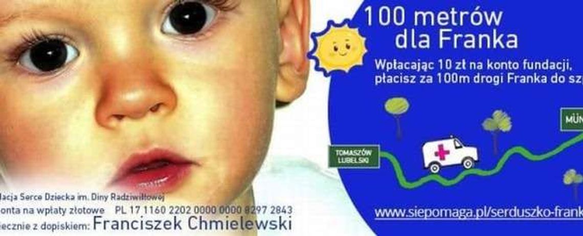 Charytatywny turniej dla Franka we wtorek w Tomaszowie Lubelskim