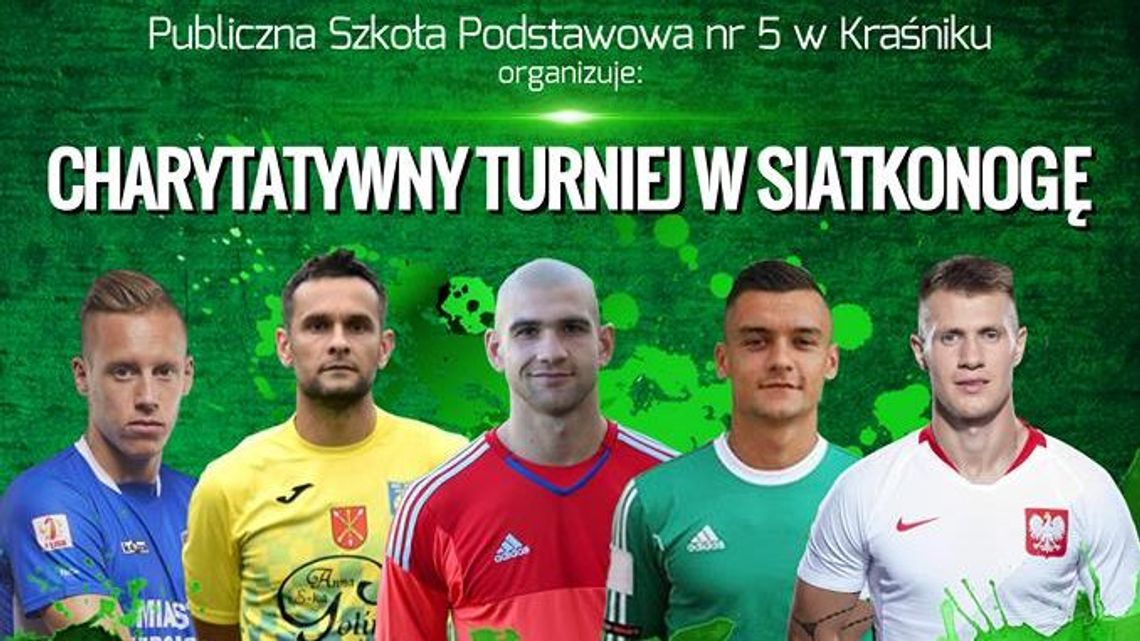 Charytatywny Turniej w Siatkonogę 23 grudnia w Kraśniku