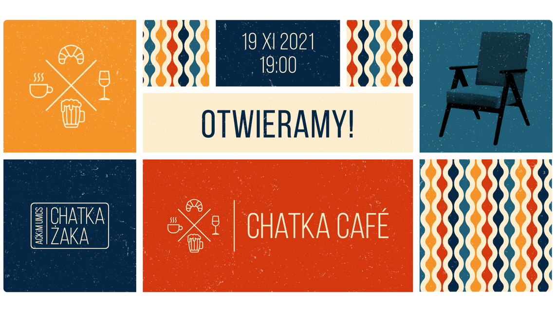 Chatka Cafe ponownie otwarta. Nowa przestrzeń w Chatce Żaka