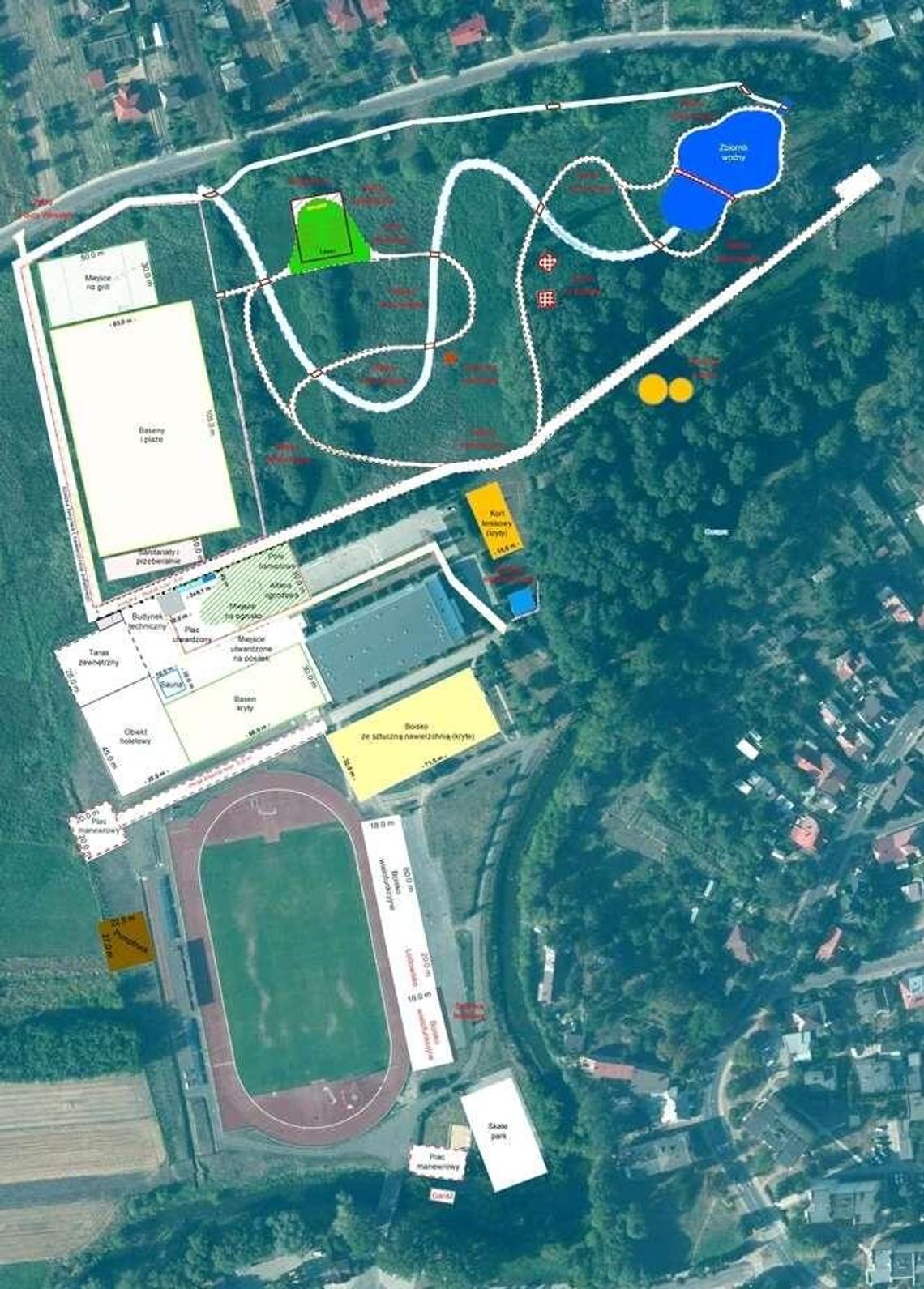 Chcą basenów, plaży i kortów. Projekt polsko-ukraiński