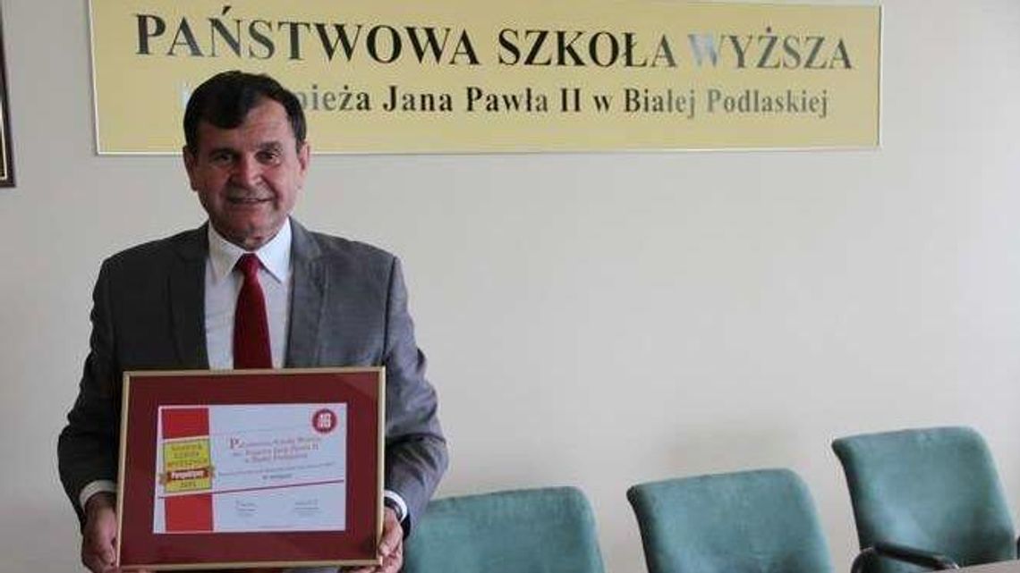 Chcą uhonorować rektora PSW w Białej Podlaskiej