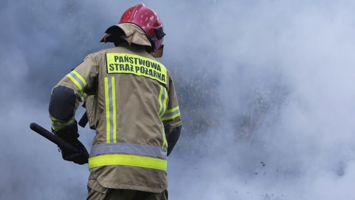 Chciał tylko spalić gałęzie, a doprowadził do poważnego pożaru