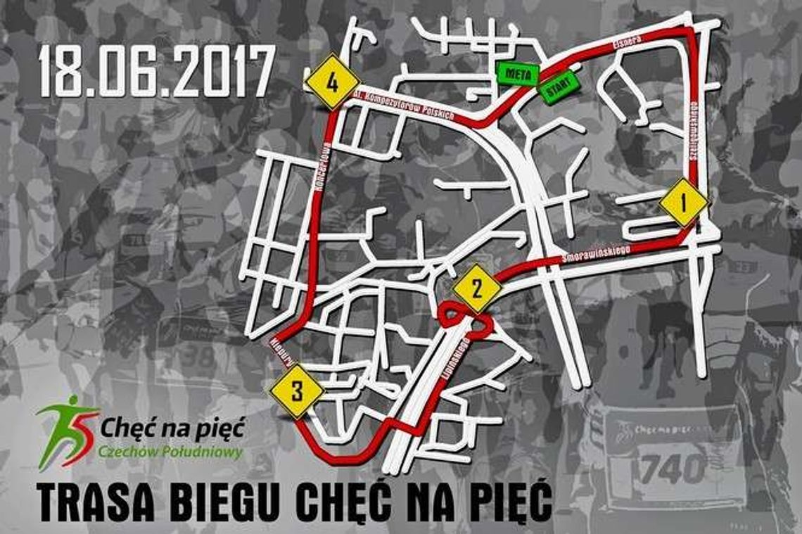 "Chęć na pięć" w Lublinie. Zapisy, trasa biegu