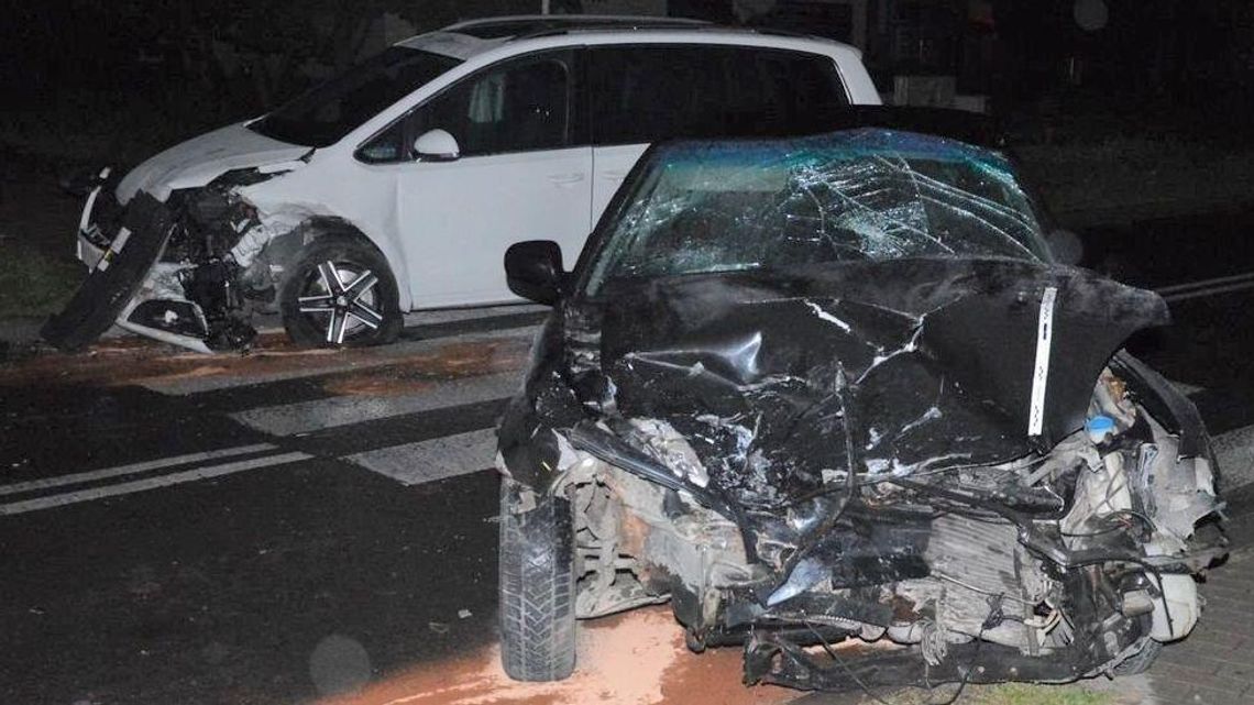 Chełm. Kierująca fordem wymusiła pierszeństwo. Doszło do wypadku