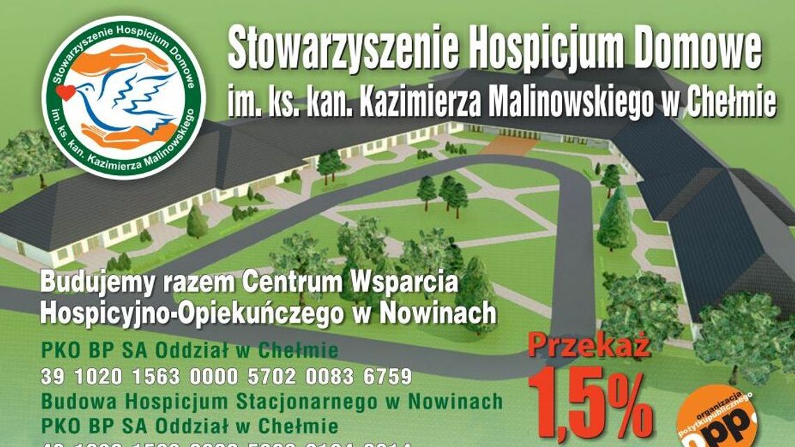 Chełm. Kup kalendarz, pomóż hospicjum. Potrzebuje pieniędzy na nowe centrum wsparcia Chełm. Kup kalendarz, pomóż hospicjum. Potrzebuje pieniędzy na nowe centrum wsparcia