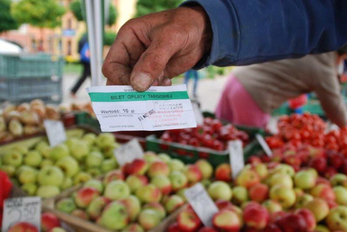 Chełm: Kupcy handlujący poza bazarami zapłacą więcej 