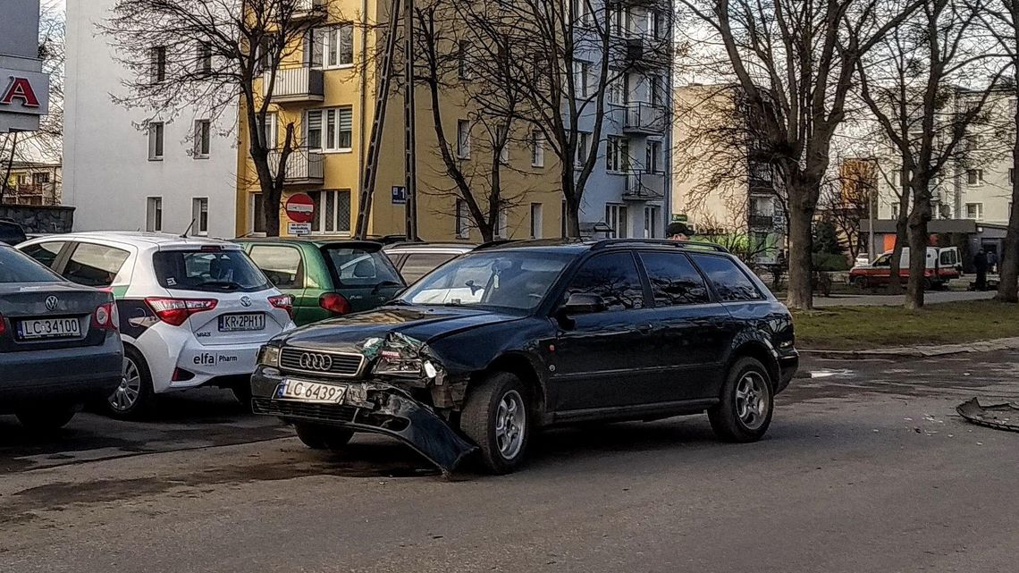 Chełm: Nerwowo w godzinach szczytu. Kolizja spowolniła ruch w centrum