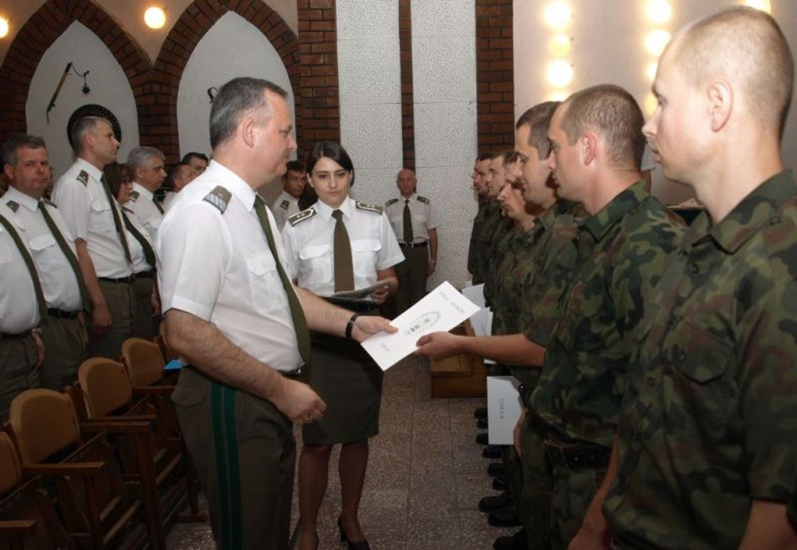 Chełm: Pierwsze awanse nowoprzyjętych funkcjonariuszy SG