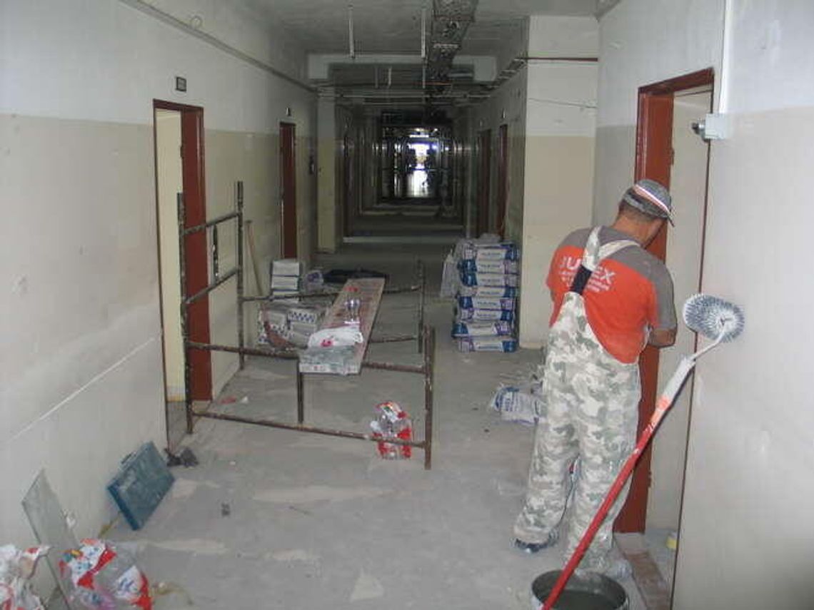 Chełm: Remonty w przychodni i oddziałach szpitalnych Chełm: Remonty w przychodni i oddziałach szpitalnych