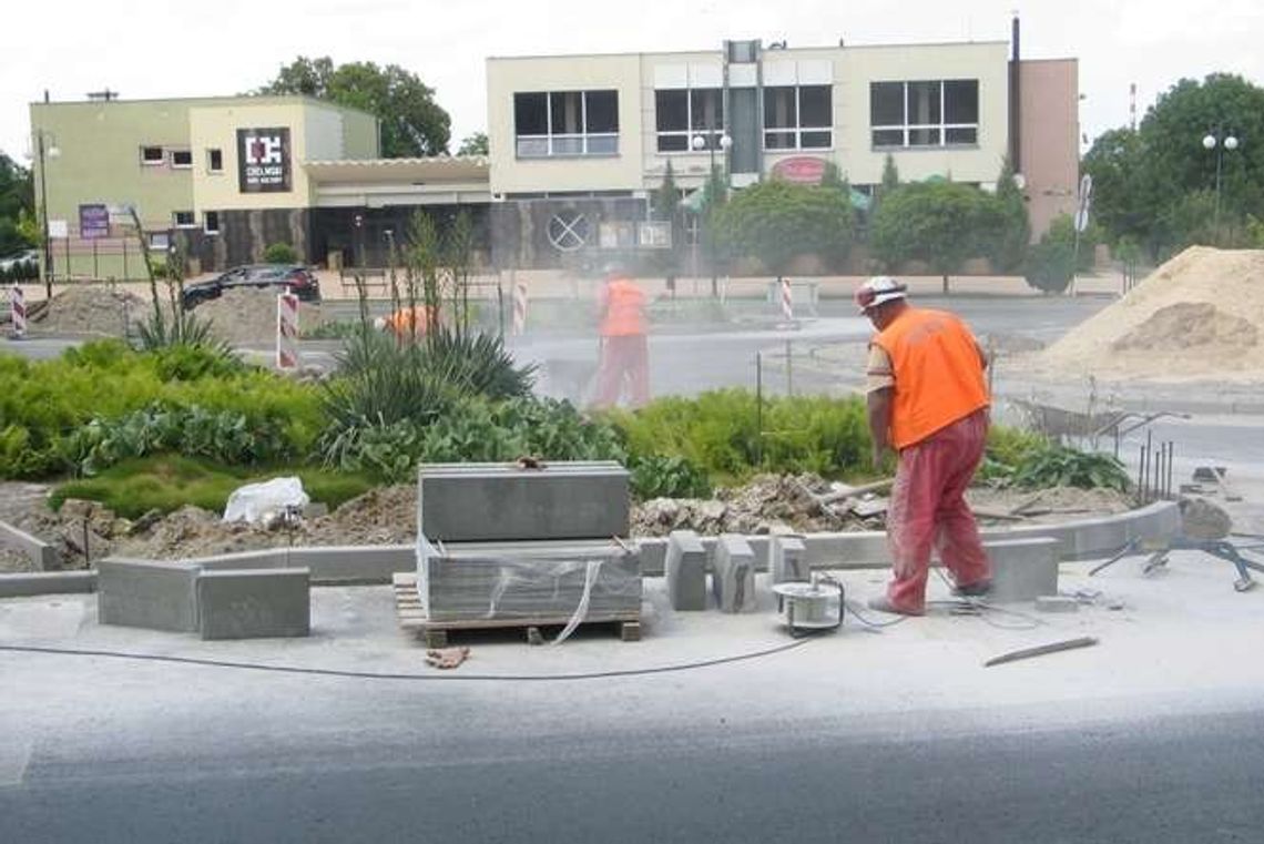 Chełm: Rozpoczęła się przebudowa ronda na pl. Tysiąclecia