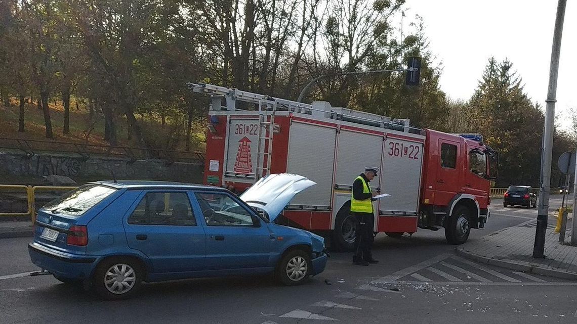 Chełm. Stłuczka spowolniła ruch Chełm. Stłuczka spowolniła ruch