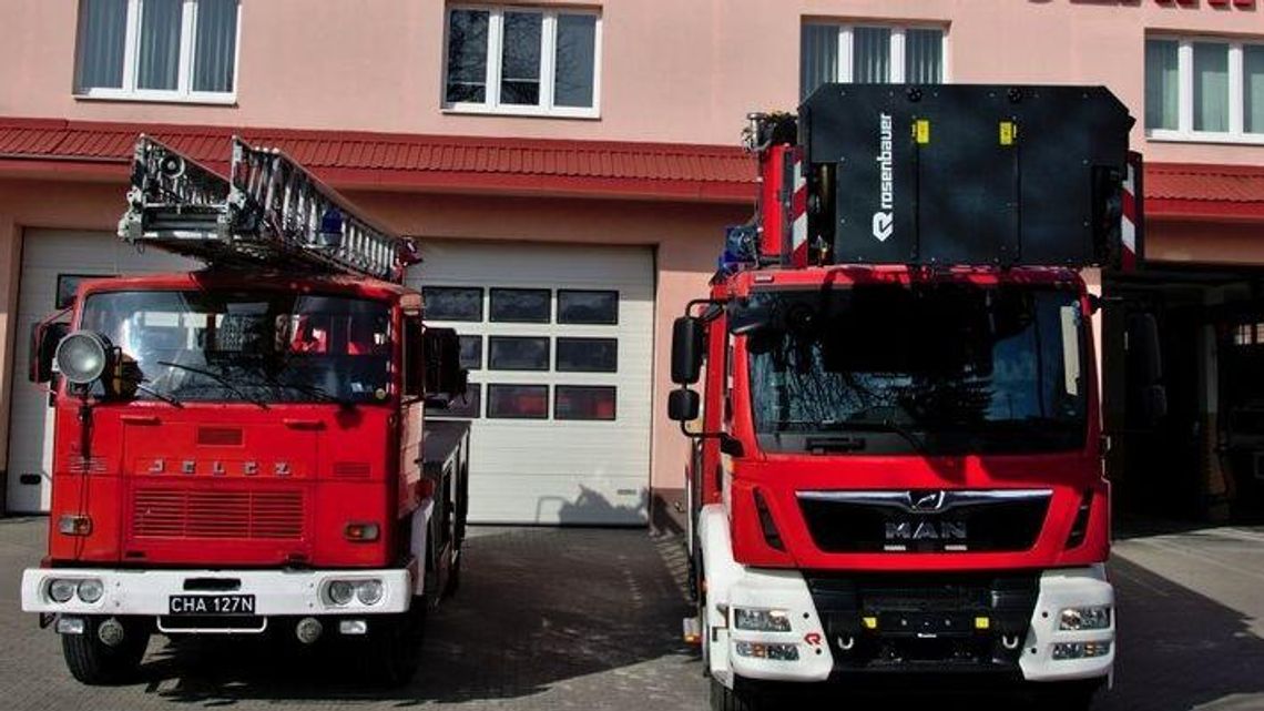 Chełm: Strażacy dostali nową autodrabinę. Poprzednia służyła im 42 lata Chełm: Strażacy dostali nową autodrabinę. Poprzednia służyła im 42 lata