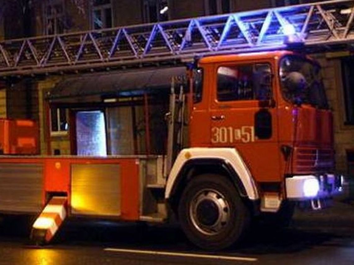 Chełm: Strażnicy w drodze na granicę natknęli się na pożar Chełm: Strażnicy w drodze na granicę natknęli się na pożar