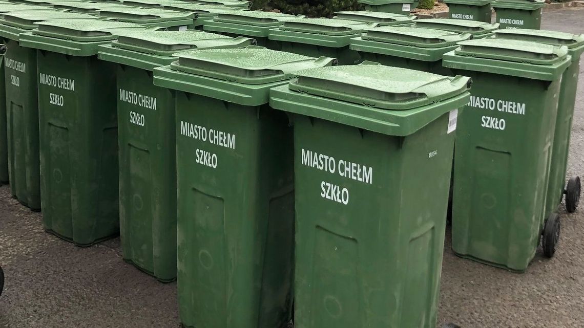 Chełm: Szybko skończyły się darmowe kontenery na szkło. Nowa dostawa za tydzień Chełm: Szybko skończyły się darmowe kontenery na szkło. Nowa dostawa za tydzień