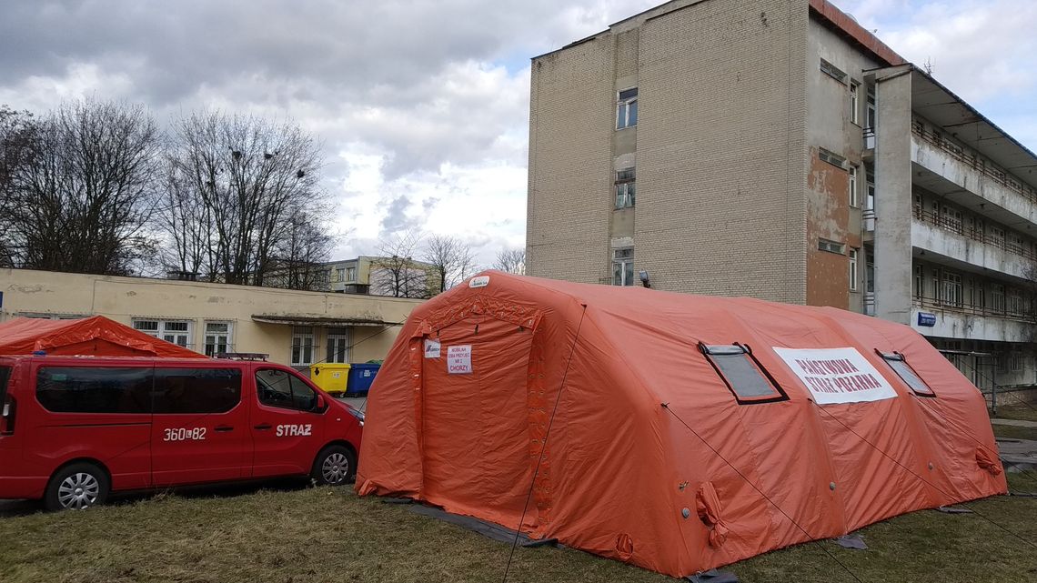 Chełm: Szykują łóżka dla zakażonych. Pawilon B szpitala jest gotów