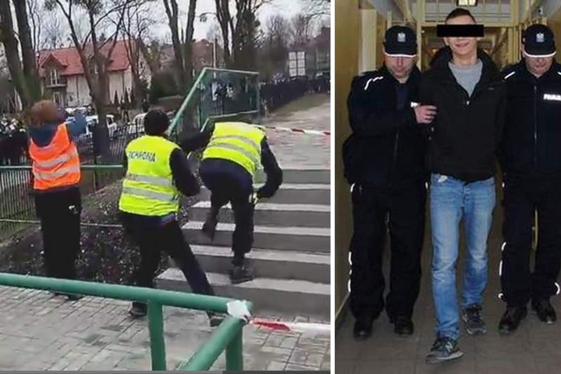 Chełmianka-Podlasie. Zadyma przed meczem (wideo)