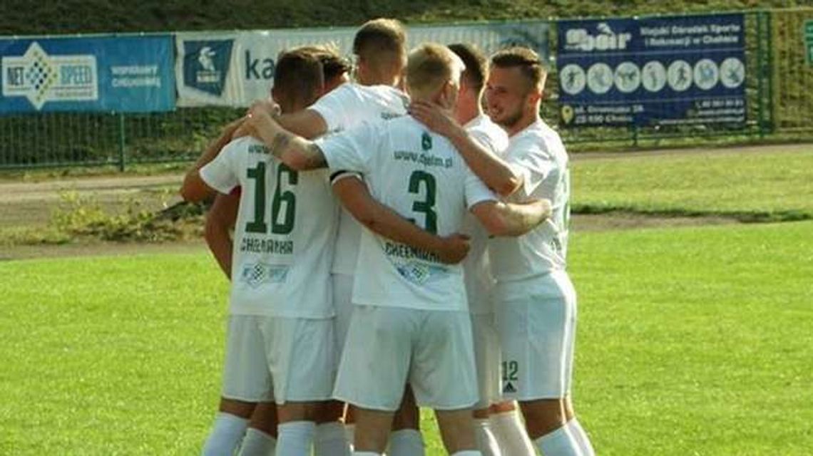 Chełmianka - Wisła Puławy 1:0. Przetrwali oblężenie po przerwie