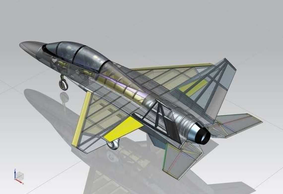 Chełmska uczelnia chce budować samolot w wersjach bojowej i szkoleniowej 