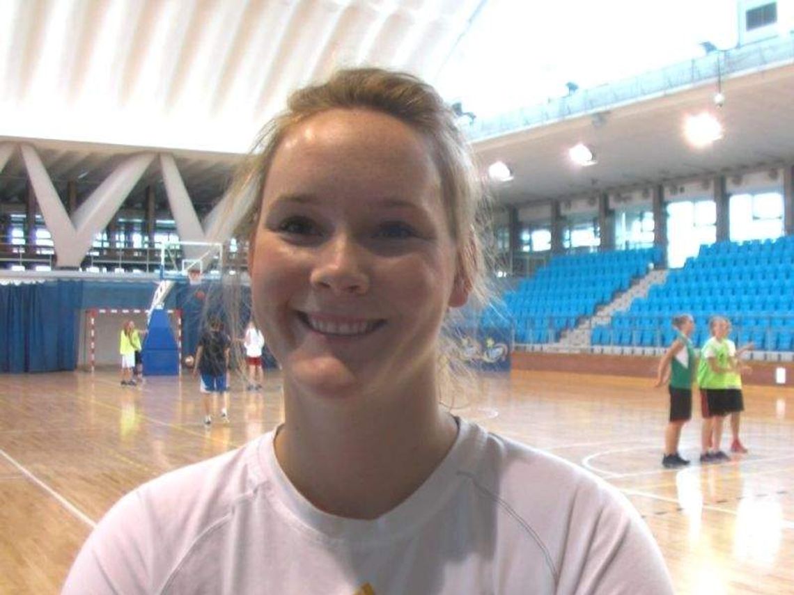 Chelsea Poppens, AZS UMCS Lublin: Po kontuzji nie ma już śladu (wideo)