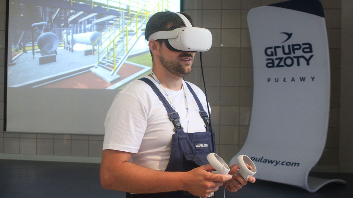 Chemiczny symulator pomoże przygotować się na awaryjne sytuacje w puławskich Azotach